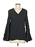 Les Copains Black Long Sleeve Blouse Size EU 40 / US 10 - photo 1