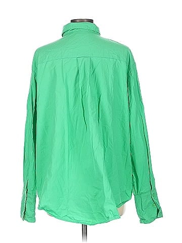 White Fox Long Sleeve Button-Down Shirt (view 2)