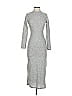 All in Favor Gray Casual Dress Size XS - photo 1