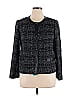 Worth New York Tweed Black Jacket Size 14 - photo 1