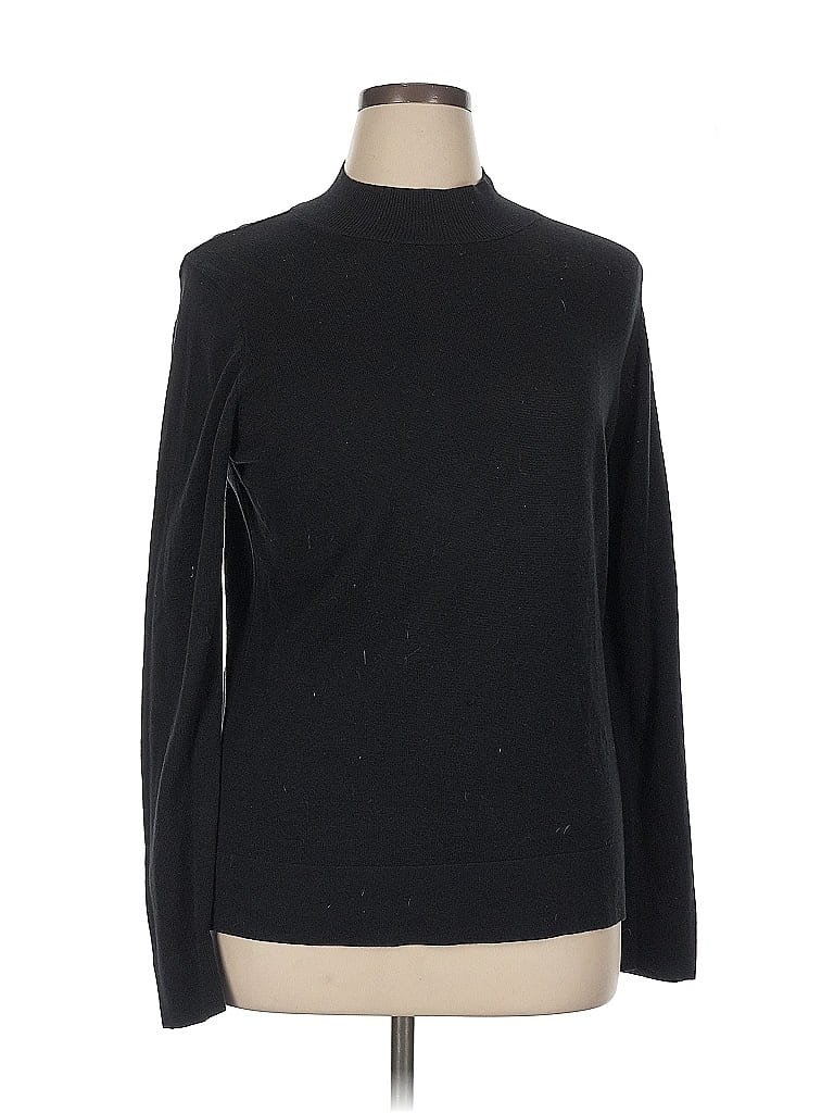 Pre-owned Old Navy Turtleneck Sweater In Black