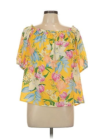 Flying Tomato Short Sleeve Blouse (view 1)