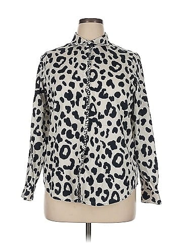 Foxcroft Long Sleeve Blouse (view 1)