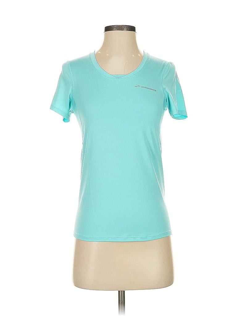 Pre-owned Brooks Active T-shirt In Blue
