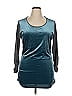 Sundance Teal Long Sleeve Blouse Size XL - photo 1