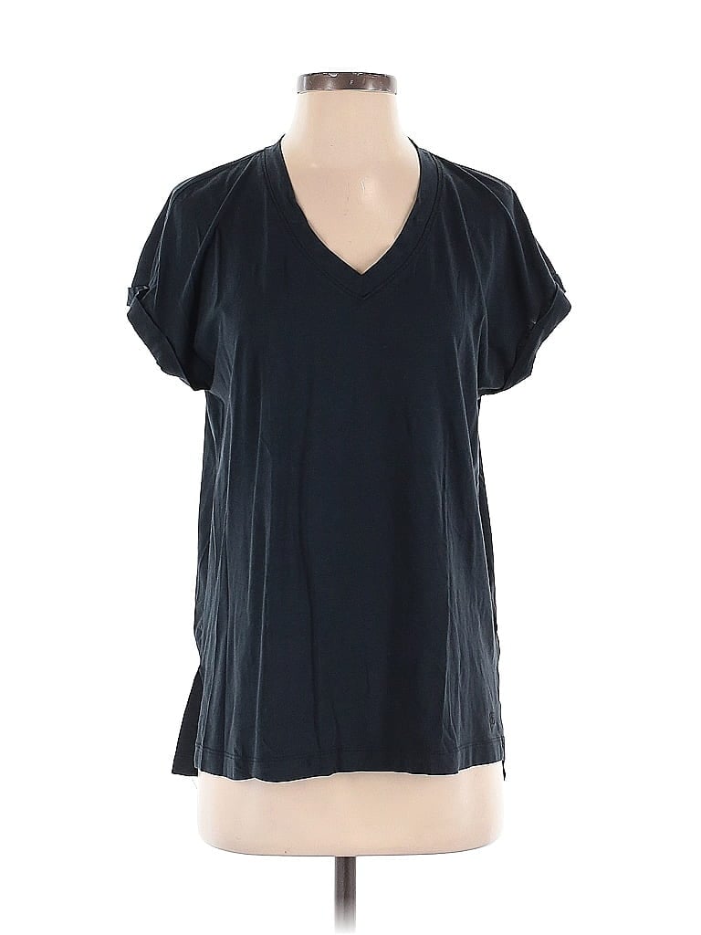 Pre-owned Banana Republic Short Sleeve T-shirt In Black