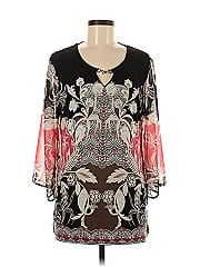 Jm Collection 3/4 Sleeve Blouse