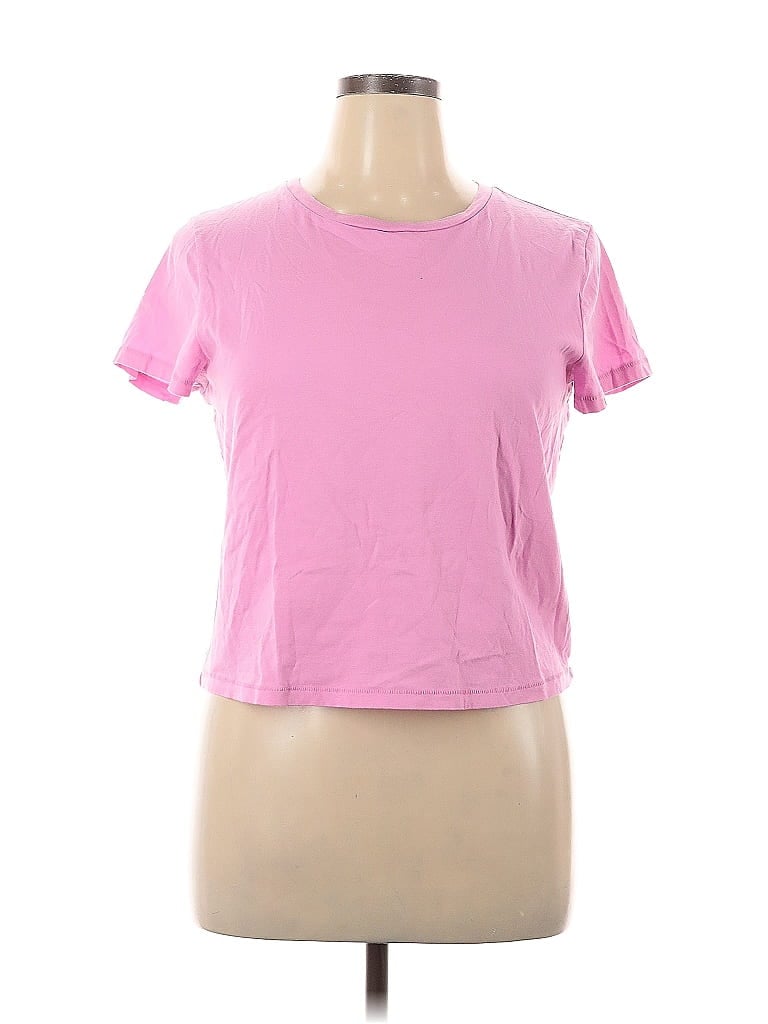Pre-owned Universal Thread Active T-shirt In Pink