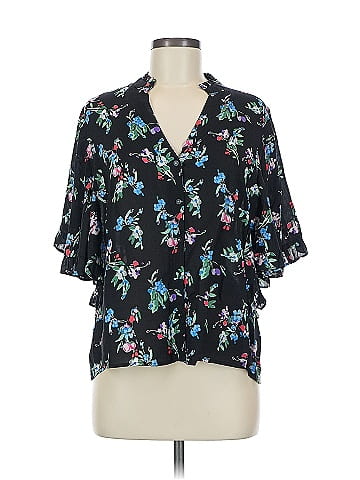 Maeve by Anthropologie Short Sleeve Blouse (view 1)