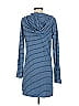 Coolibar Stripes Blue Casual Dress Size S - photo 2