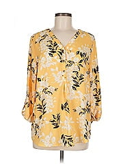 Jm Collection 3/4 Sleeve Blouse