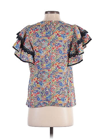 Liberty Art Fabrics for J.Crew Short Sleeve Blouse (view 2)