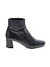 Prada 100% Leather Black Ankle Boots Size EU 37 1/2 - photo 1