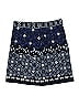 Ann Taylor LOFT 100% Polyester Argyle Blue Casual Skirt Size 2 - photo 2