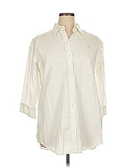 Lauren Jeans Co. 3/4 Sleeve Button Down Shirt