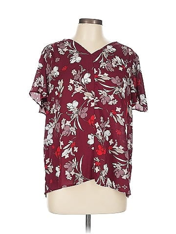 Liz Claiborne Short Sleeve Blouse (view 1)