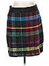 Cecilia Prado Plaid Black Casual Skirt Size L - photo 1
