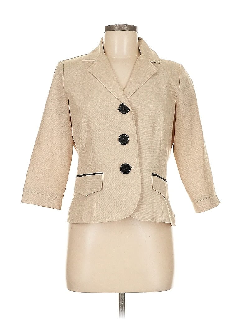 Pre-owned Studio 1 Blazer Jacket In Brown