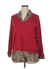 Belle By Kim Gravel Pullover Sweater