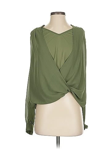 Naked Zebra Long Sleeve Blouse (view 1)