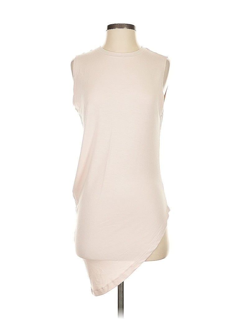 Pre-owned Athleta Active T-shirt In White