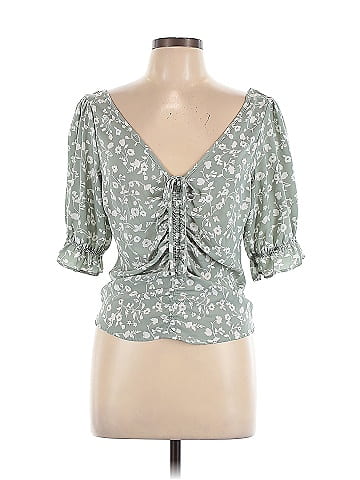 Abercrombie & Fitch 3/4 Sleeve Blouse (view 1)