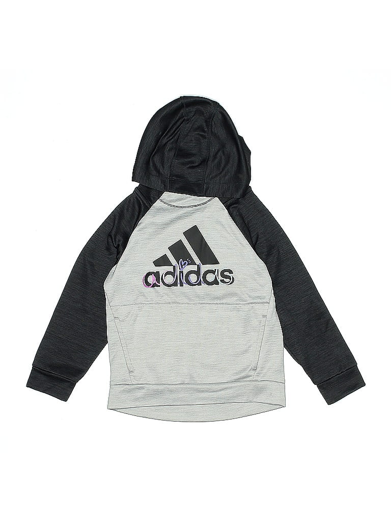 Click to view more detailed imagery on our partner's website Pre-owned Adidas Originals Kids' Pullover Hoodie In Gray