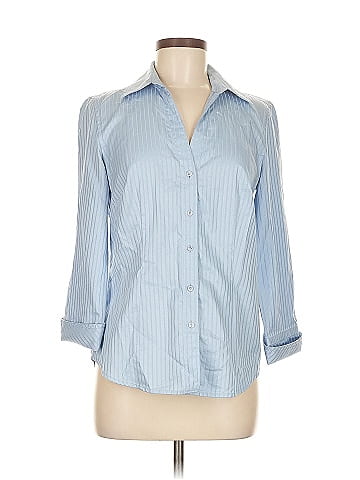 Ann Taylor 3/4 Sleeve Button-Down Shirt (view 1)