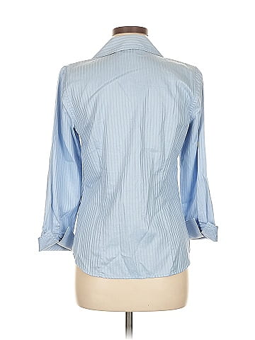 Ann Taylor 3/4 Sleeve Button-Down Shirt (view 2)