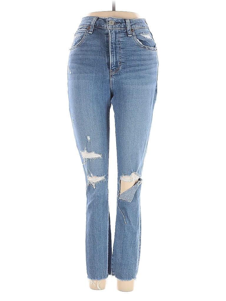 Pre-owned Abercrombie & Fitch Jeans In Blue