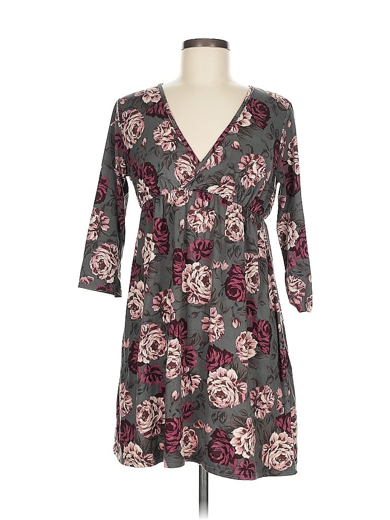 Pre-owned Acting Pro Casual Dress In Gray