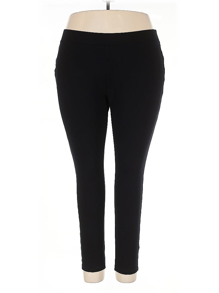 Pre-owned A.n.a. A New Approach Active Pants In Black