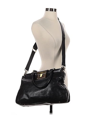 Tory Burch Leather Satchel (view 2)