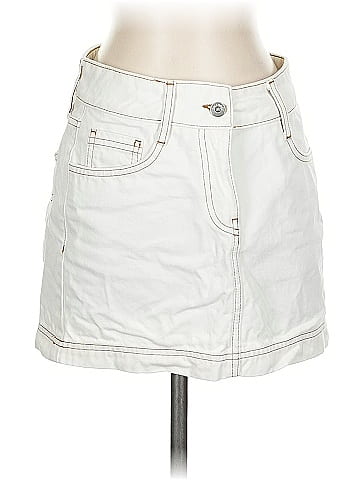 Collusion Denim Skirt (view 1)