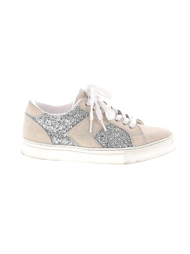Steven New York Silver Gray Sneakers Size 7 - photo 1