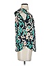 Lauren Conrad 100% Polyester Teal Short Sleeve Blouse Size XS - photo 4