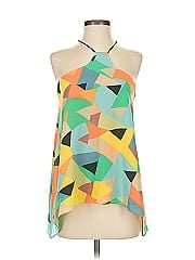 An Original Milly Of New York Sleeveless Silk Top
