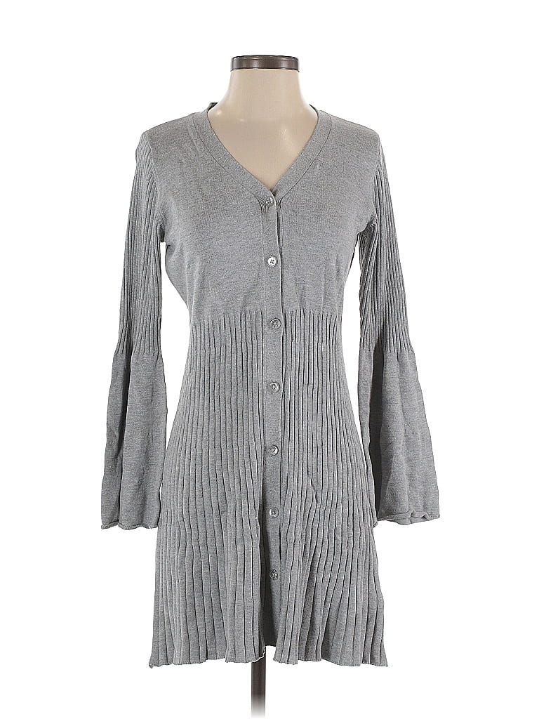 Click to view more detailed imagery on our partner's website Pre-owned Du Jour Casual Dress In Gray
