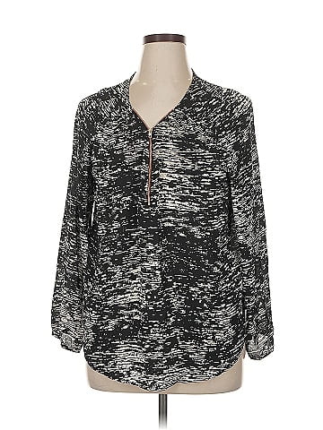 Xhilaration Long Sleeve Blouse (view 1)