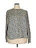 H&M 100% Polyester Gray Long Sleeve Blouse Size XXL - photo 1
