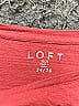 Ann Taylor LOFT 100% Cotton Red Pullover Sweater Size 24 - photo 7