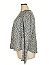 H&M 100% Polyester Gray Long Sleeve Blouse Size XXL - photo 5