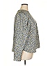 H&M 100% Polyester Gray Long Sleeve Blouse Size XXL - photo 4