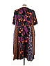 LOGO by Lori Goldstein Print Purple Casual Dress Size 3X - photo 2