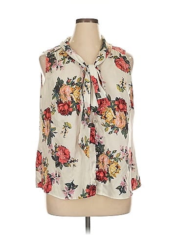 Tahari by ASL Sleeveless Blouse (view 1)