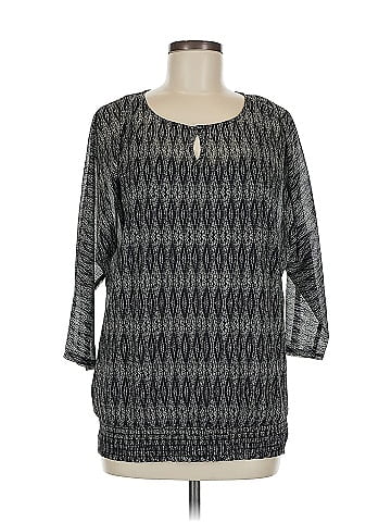 Maurices 3/4 Sleeve Blouse (view 1)
