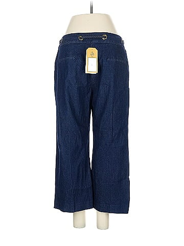 Larry Levine Blue Casual Pants with Drawstring (view 2)