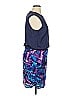 MICHAEL Michael Kors 100% Polyester Graphic Blue Cocktail Dress Size 16 - photo 3