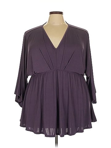 White Birch 3/4 Sleeve Blouse (view 1)
