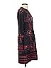 Hale Bob Paisley Burgundy Casual Dress Size S - photo 4